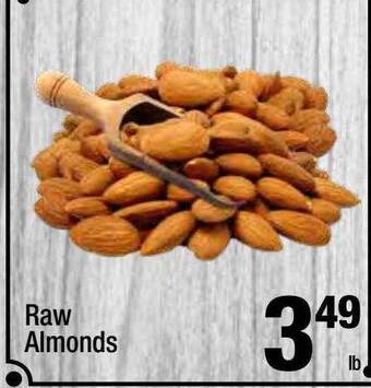 Super King Markets Raw almonds offer