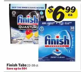 Weis Markets Finish tabs offer