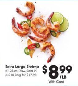 Kroger Extra Large Shrimp offer