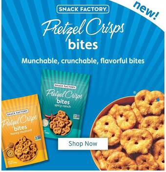 Weis Markets Pretzel crisps bites offer