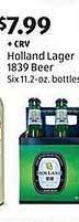 Aldi Holland lager 1839 beer offer