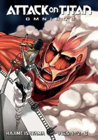 Walmart Attack on titan omnibus: attack on titan omnibus 1 (vol. 1-3) (paperback) offer