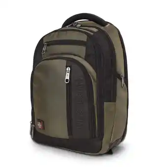 Walmart Swisstech urban trek 18" travel backpack with usb port, unisex , adult ages green (walmart exclusive) offer