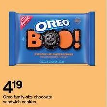 Target Oreo family-size chocolate sandwich cookies offer