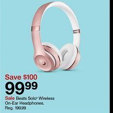 Target Beats solo wireless on-ear headphones offer