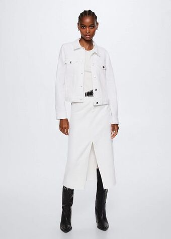 Mango Pocketed denim jacket offer