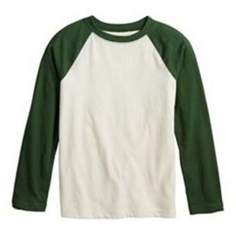 Kohl's Kids 4-12 jumping beans® long sleeve raglan tee offer
