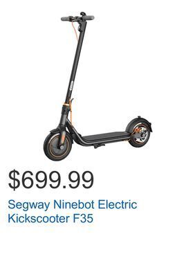 Costco Segway ninebot electric kickscooter f35 offer