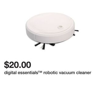 Five Below Digital essentials™ robotic vacuum cleaner offer