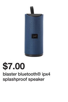 Five Below Blaster bluetooth® ipx4 splashproof speaker offer