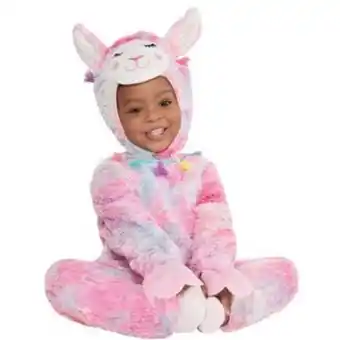 Baby soft cuddly llama costume