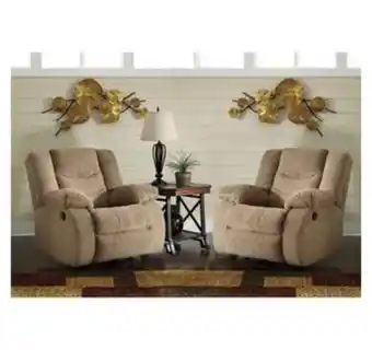 Aaron's 2 - piece tulen reclining chairs offer