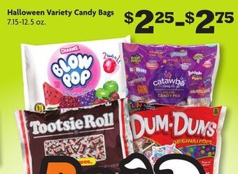 Family Dollar Halloween variety candy bags offer
