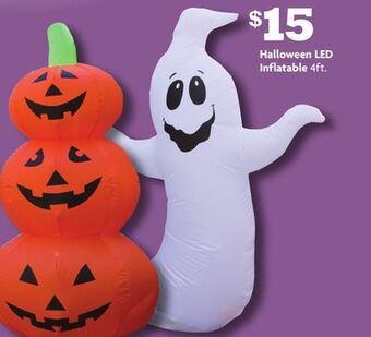 Family Dollar Halloween led inflatable offer