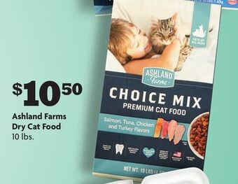 Family Dollar Ashland farms dry cat food offer
