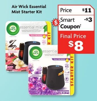 Family Dollar Air wick essential mist starter kit offer