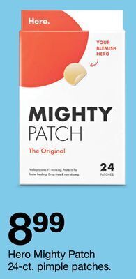 Target Hero mighty patch 24 - ct. pimple patches offer