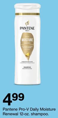 Target Pantene pro-v daily moisture renewal 12-oz. shampoo offer