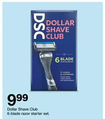 Target Shave club 6-blade razor starter set offer