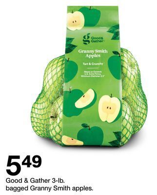 Target Good & gather 3-lb. bagged granny smith apples offer