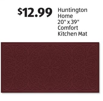 Aldi Huntington home 20" x 39" comfort kitchen mat offer