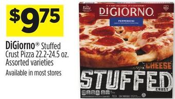 Dollar General Digiorno® stuffed crust pizza offer