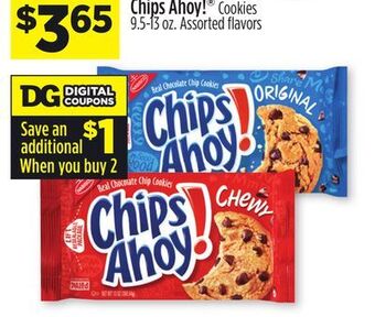 Dollar General Chips ahoy!® cookies offer