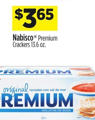 Dollar General Nabisco® premium crackers offer