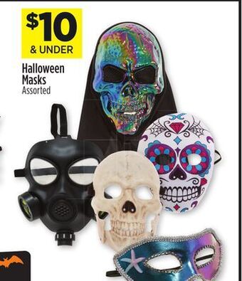 Dollar General Halloween masks offer