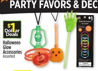 Dollar General Halloween glow accessories offer