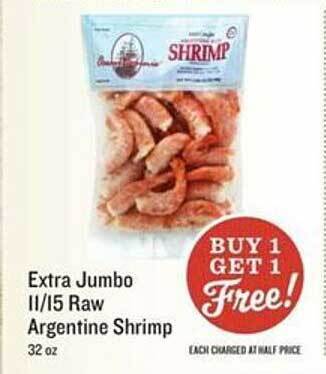 Lowes Foods Extra jumbo ii-15 raw argentine shrimp offer