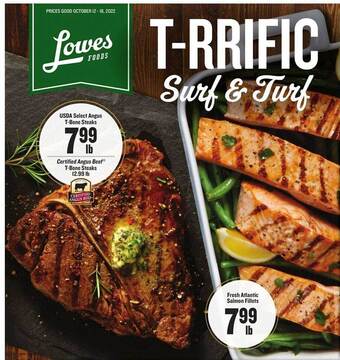 Lowes Foods Fresh atlantic salmon fillets offer