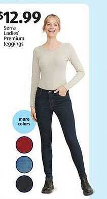 Aldi Serra ladies' premium jeggings offer