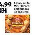 Aldi Casa mamita mini chicken empanadas offer