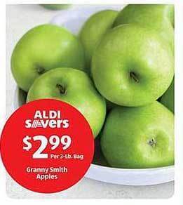 Aldi Granny smith apples offer