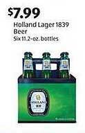 Aldi Holland lager 1839 beer offer