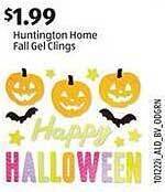 Aldi Huntington home fall gel clings offer