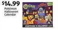 Aldi Pokémon halloween calendar offer