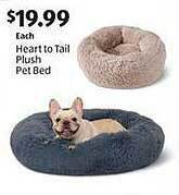 Aldi Heart to tail plush pet bed offer