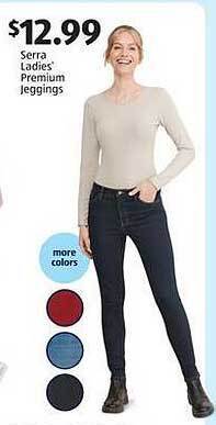 Aldi Serra ladies' premium jeggings offer