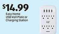 Aldi Easy home usb wall plate or charging station offer
