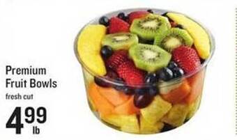 Lowes Foods Premium fruit bowls offer