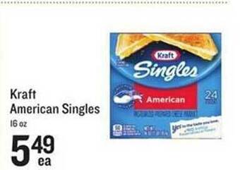 Lowes Foods Kraft american singles offer