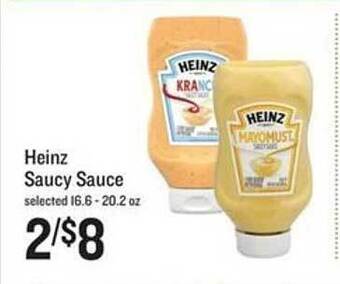Lowes Foods Heinz saucy sauce offer