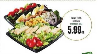 Lowes Foods Fab fresh salads offer