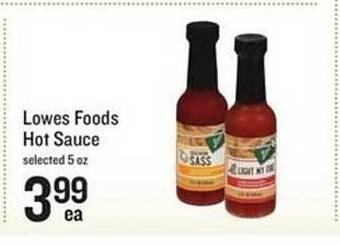 Lowes Foods Lowes foods hot sauce offer