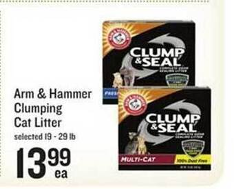 Lowes Foods Arm & hammer clumping cat litter offer