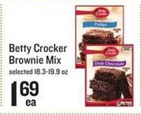 Lowes Foods Betty crocker brownie mix offer