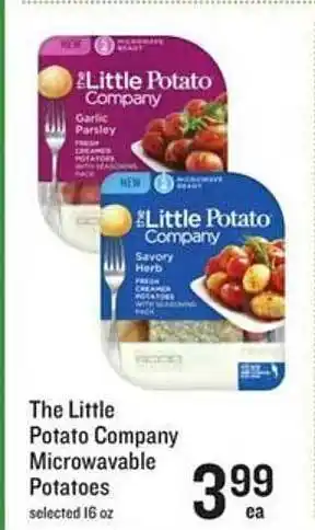 Lowes Foods The little potato company microwavable potatoes offer