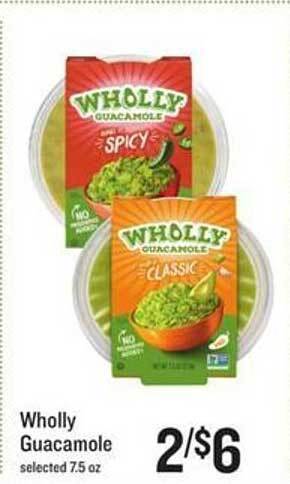 Lowes Foods Wholly guacamole offer